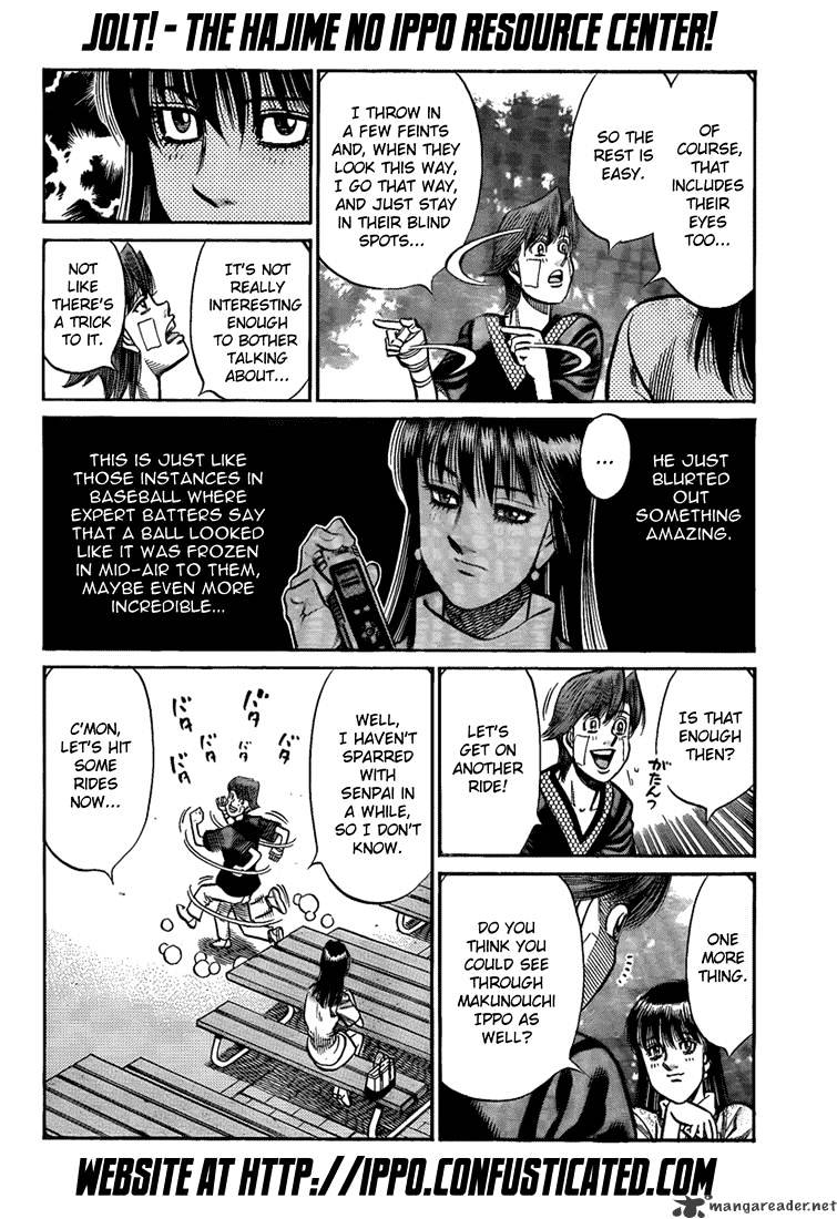 Hajime no Ippo: Fighting Spirit, Chapter 914 image 12